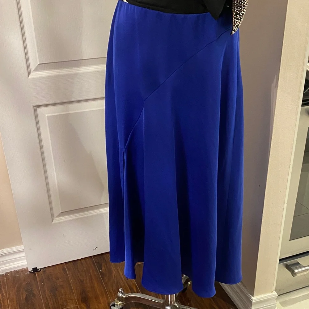 Ocean Drive Royal Blue Skirt Size 38 - Picture 3 of 12